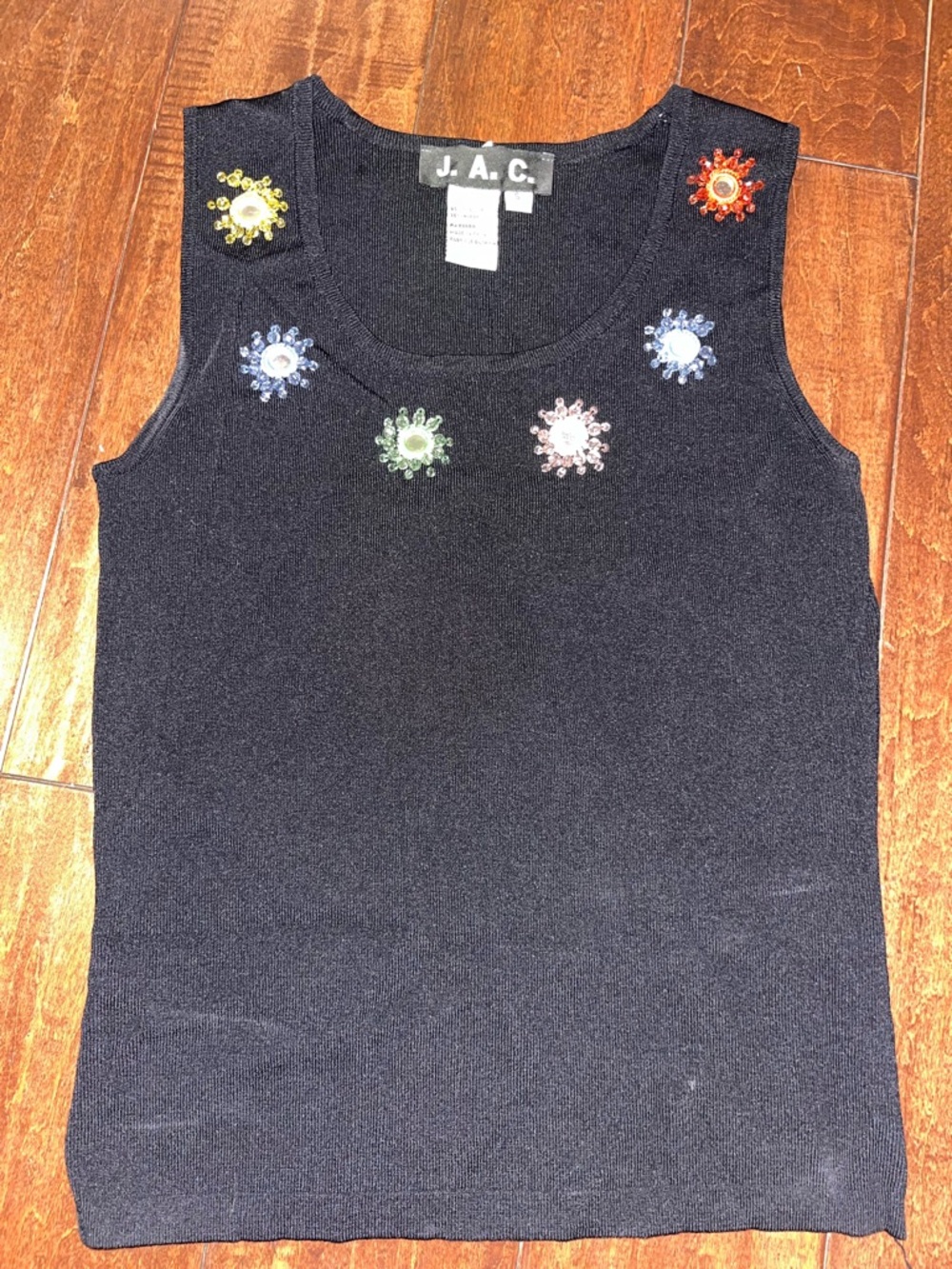 Y2K Embellished Tank Top